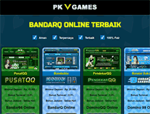 Tablet Screenshot of bandarpoker.info